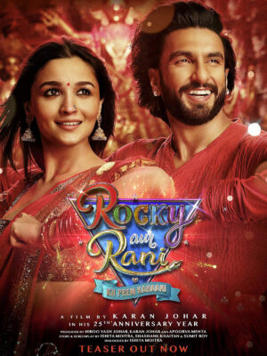 rocky aur rani poster